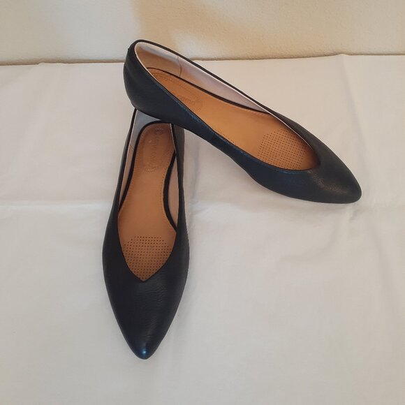 Corso Como Leather Flats - Picture 1 of 9